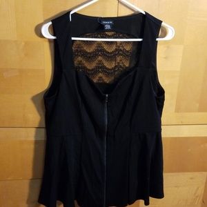 Sexy summer lace back top